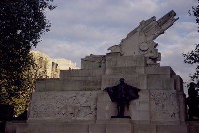 Side View of the Royal Artillery Memorial 1914-18, 1925 by Charles Sergeant Jagger
